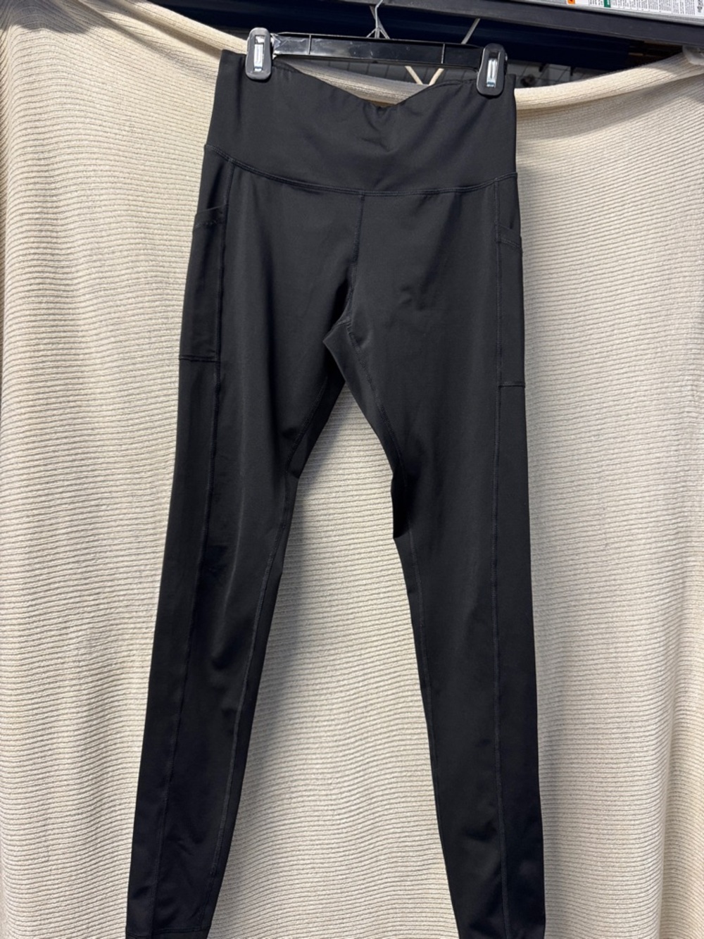 Champion Black High-Waist Pocket Leggings